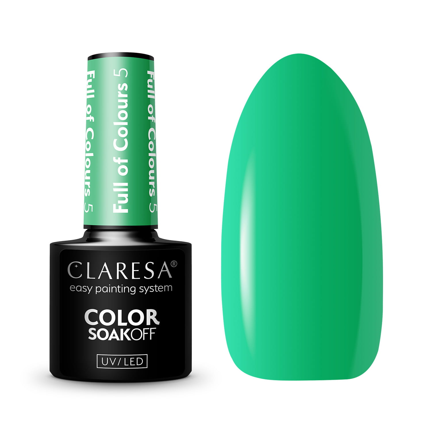 CLARESA UV/LED gél lakk 5g - Full Of Colours 5