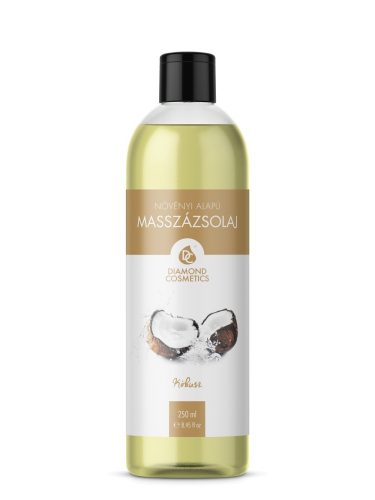 Diamond Cosmetics Masszázsolaj 250ml  - Kókusz