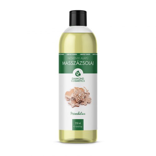 Diamond Cosmetics Masszázsolaj 250ml  - Mézeskalács
