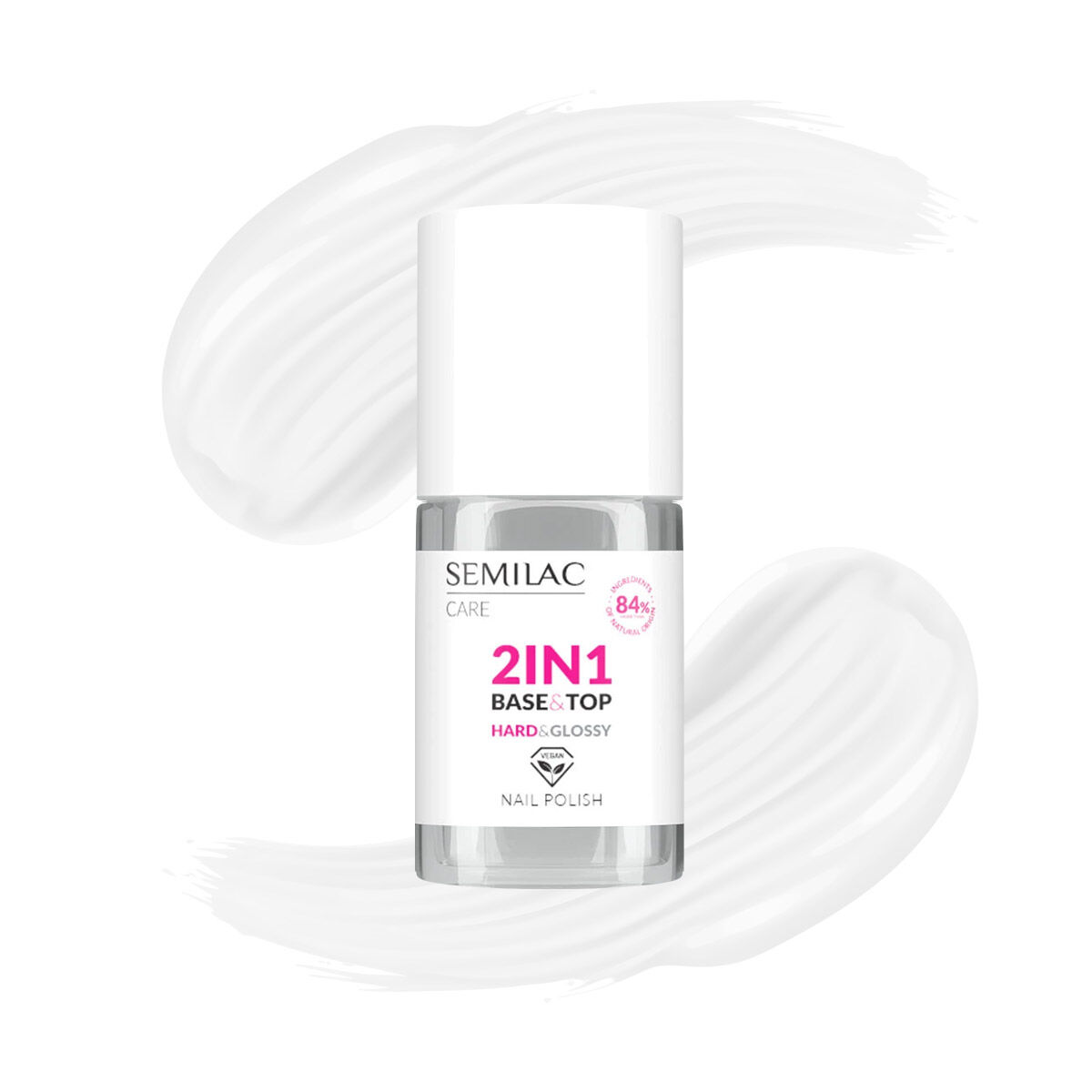 Nail Polish/Top 2in1 - 7 ml - Hard & Glossy