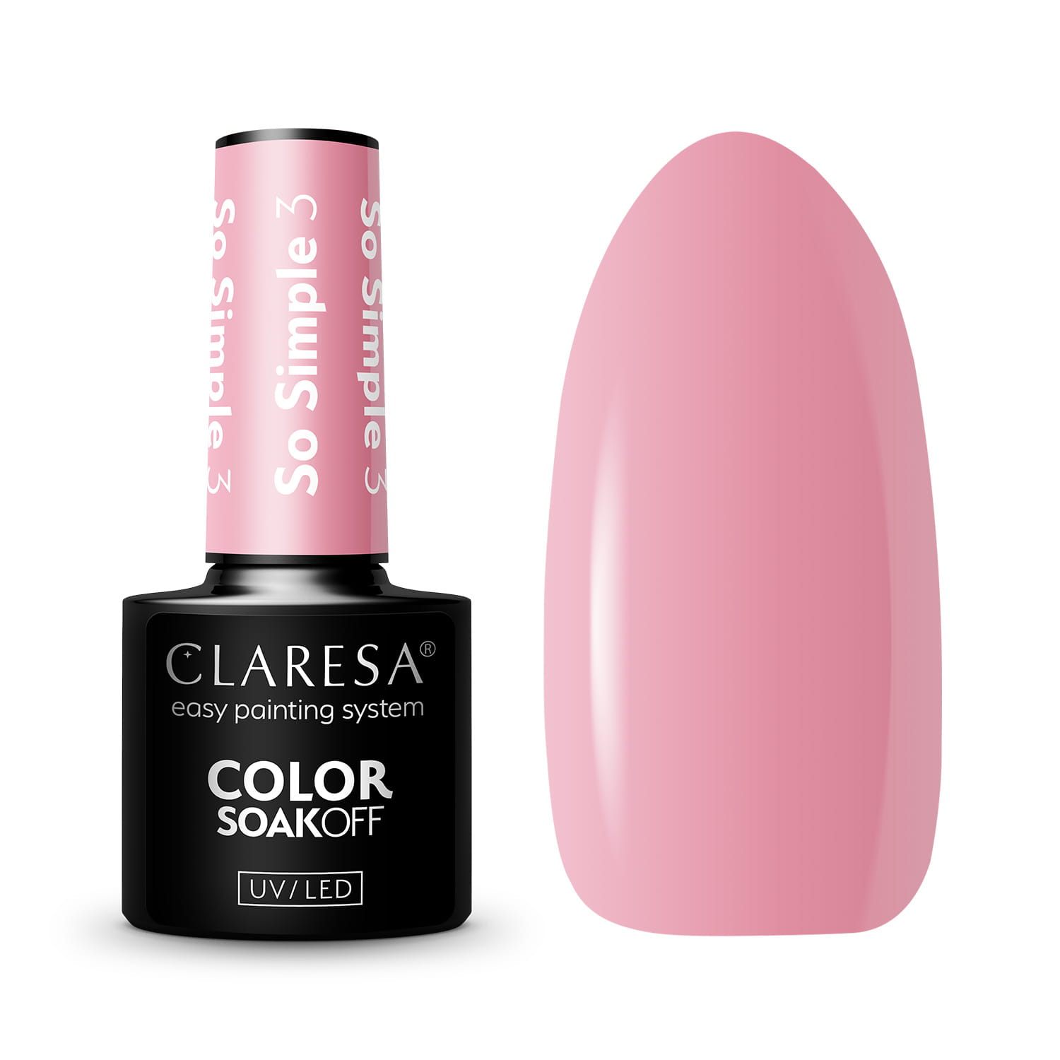 CLARESA UV/LED gél lakk 5g - So Simple 3