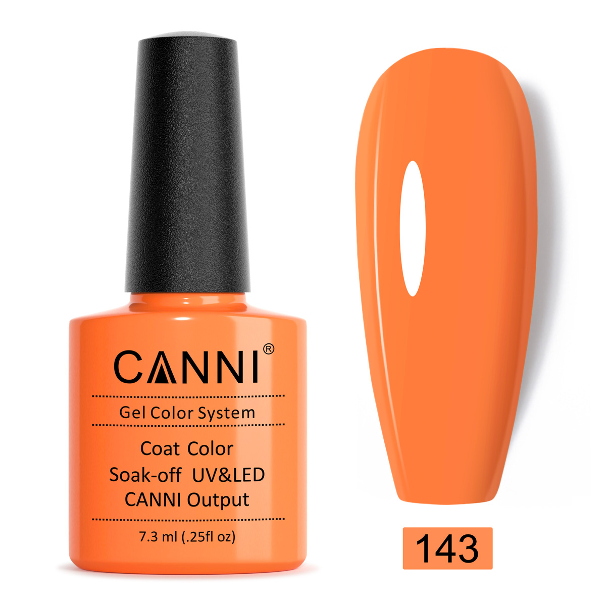 CANNI UV/LED gél lakk 7.3 ml No.143