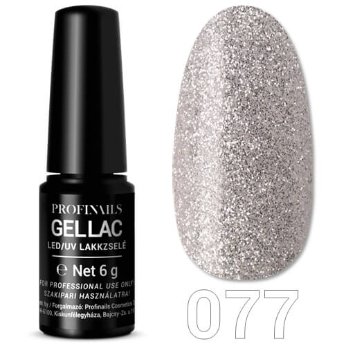 Profinails Gel Lac LED/UV lakkzselé 6gr No.077