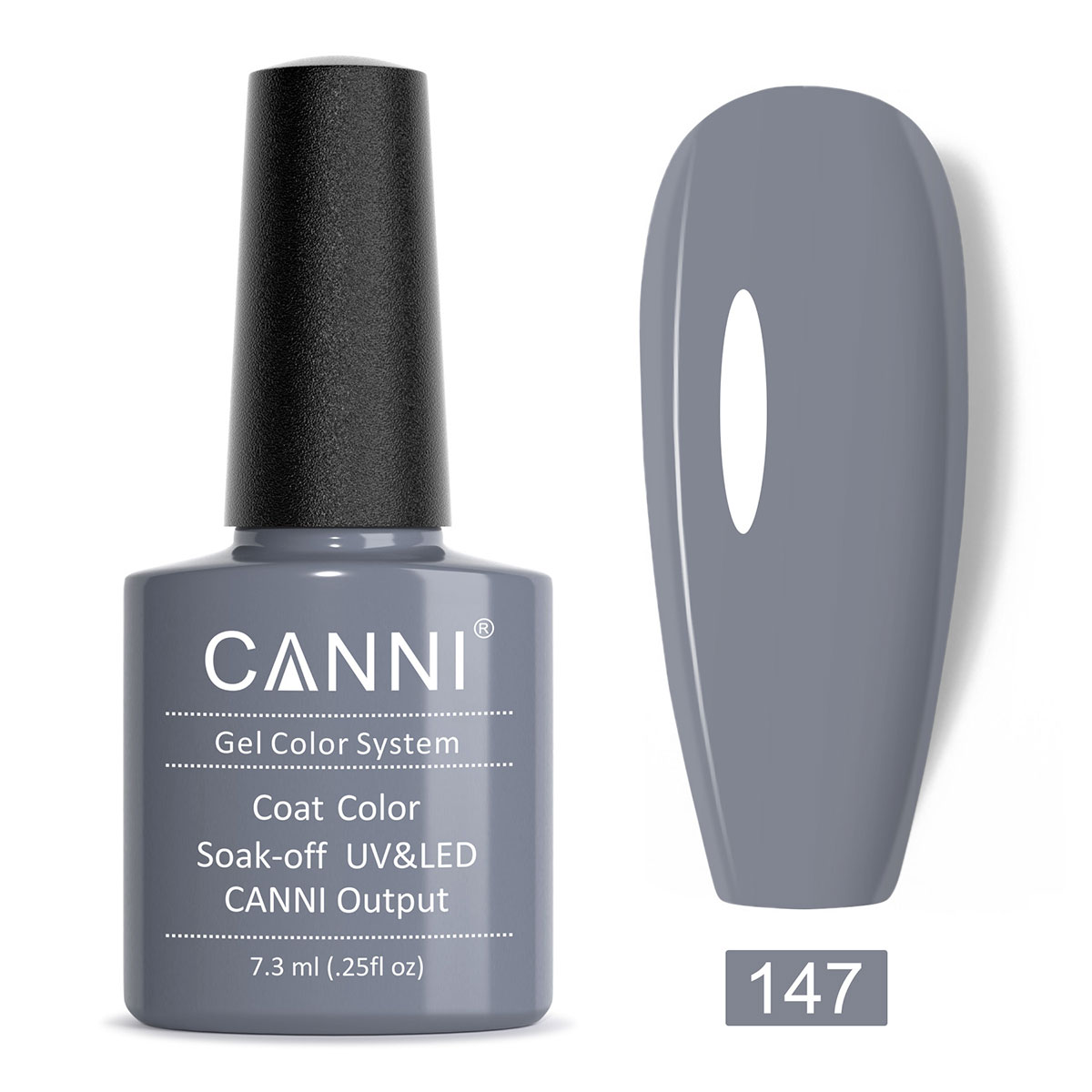 CANNI UV/LED gél lakk 7.3 ml No.147