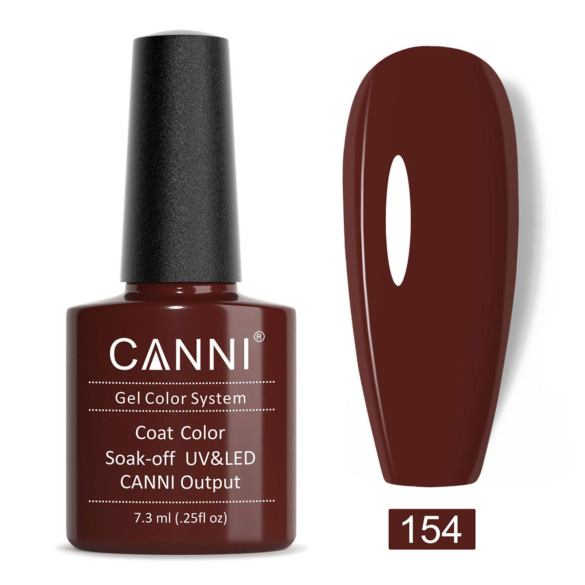 CANNI UV/LED gél lakk 7.3 ml No.154