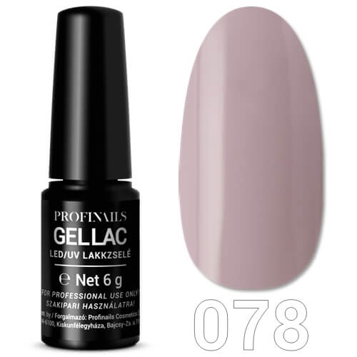 Profinails Gel Lac LED/UV lakkzselé 6gr No.078