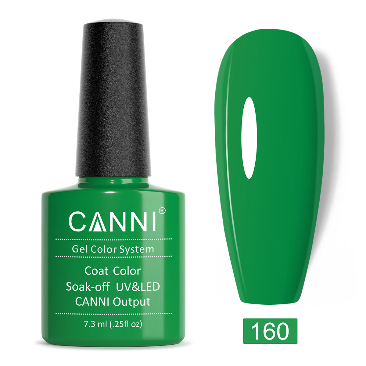 CANNI UV/LED gél lakk 7.3 ml No.160