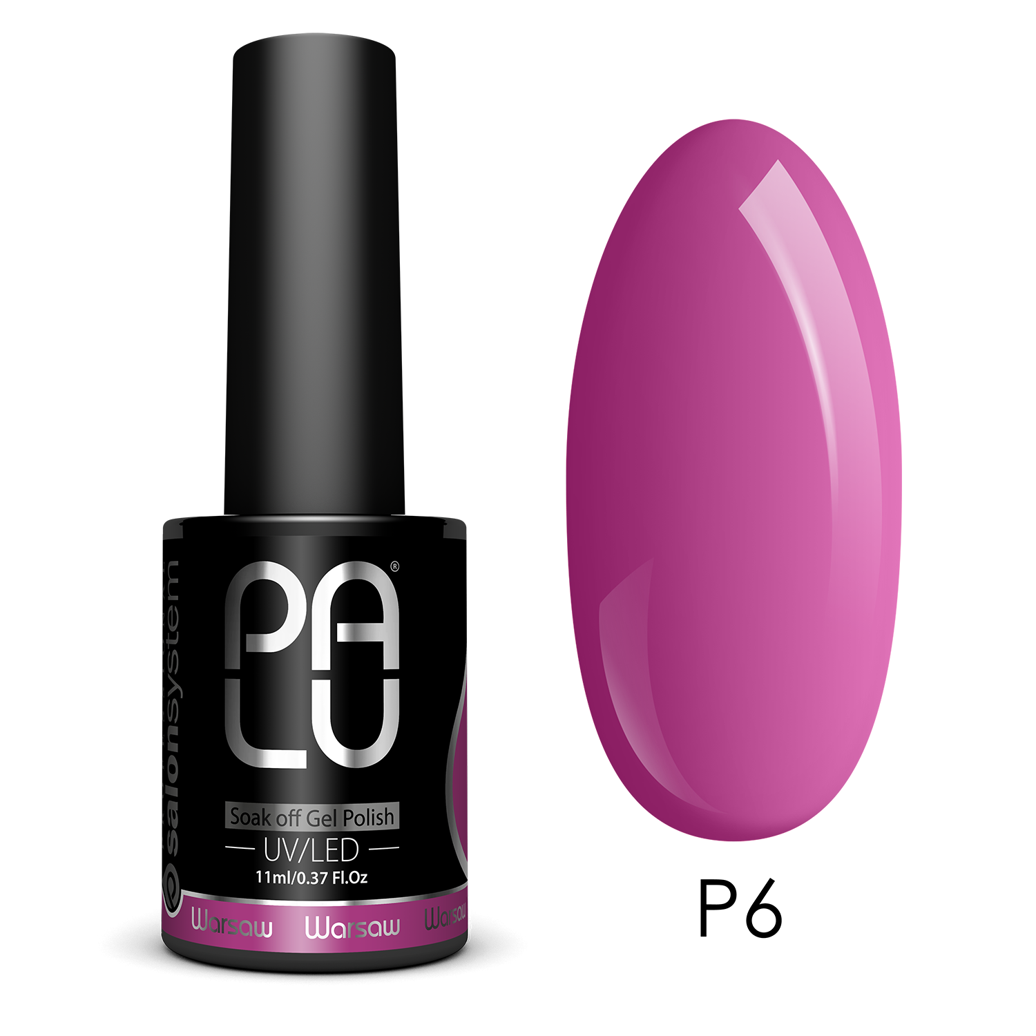 PALU UV/LED gél lakk 11g - Warsaw P6