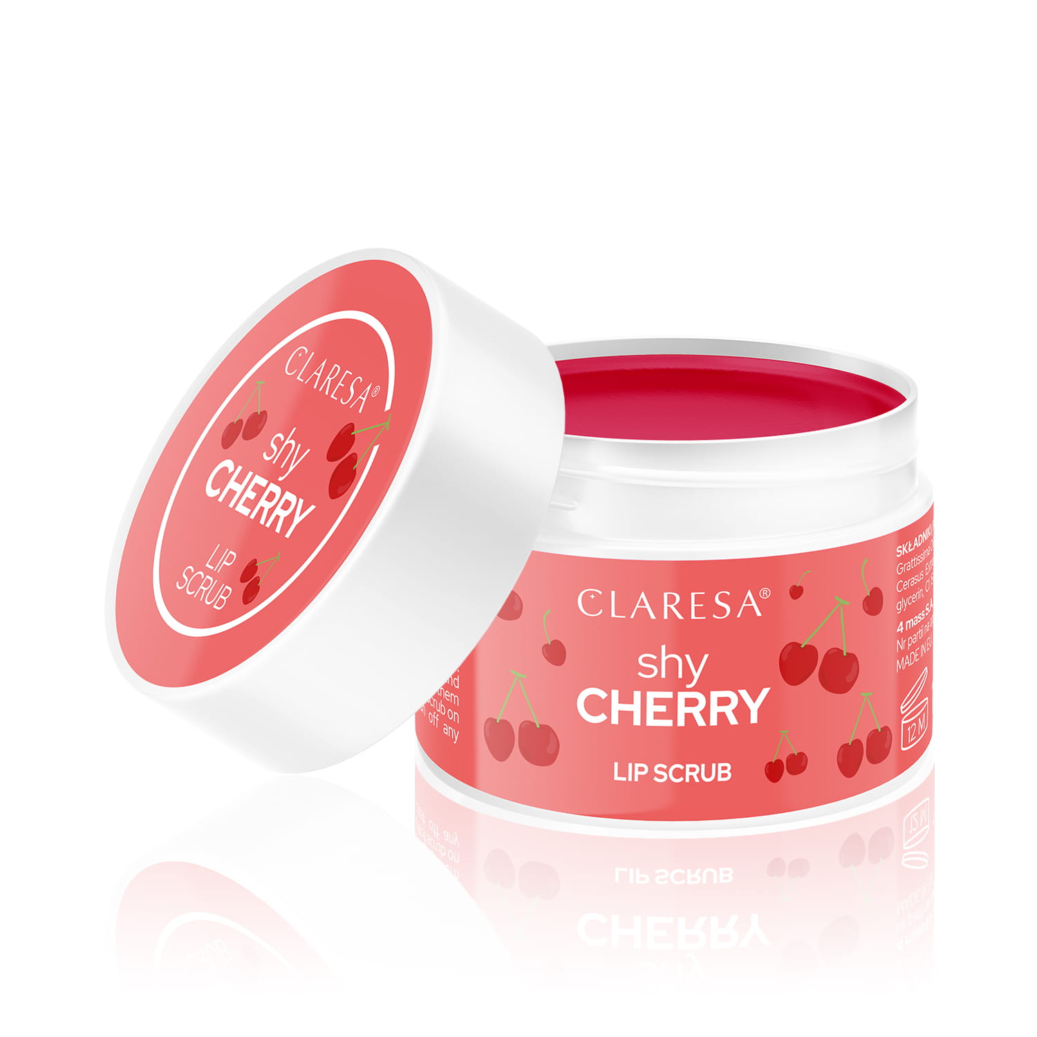 CLARESA Lip Scrub ajakradír 15g - Cherry