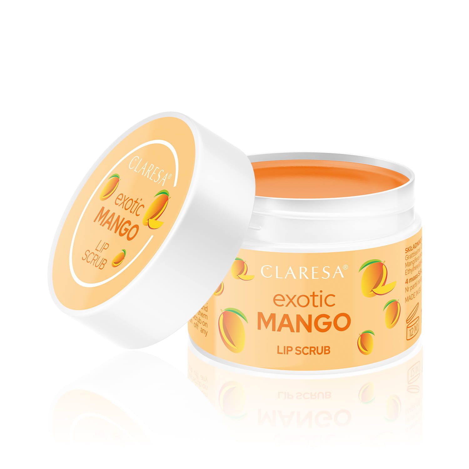 CLARESA Lip Scrub ajakradír 15g - Exotic Mango