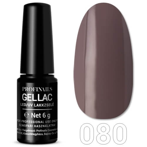 Profinails Gel Lac LED/UV lakkzselé 6gr No.080