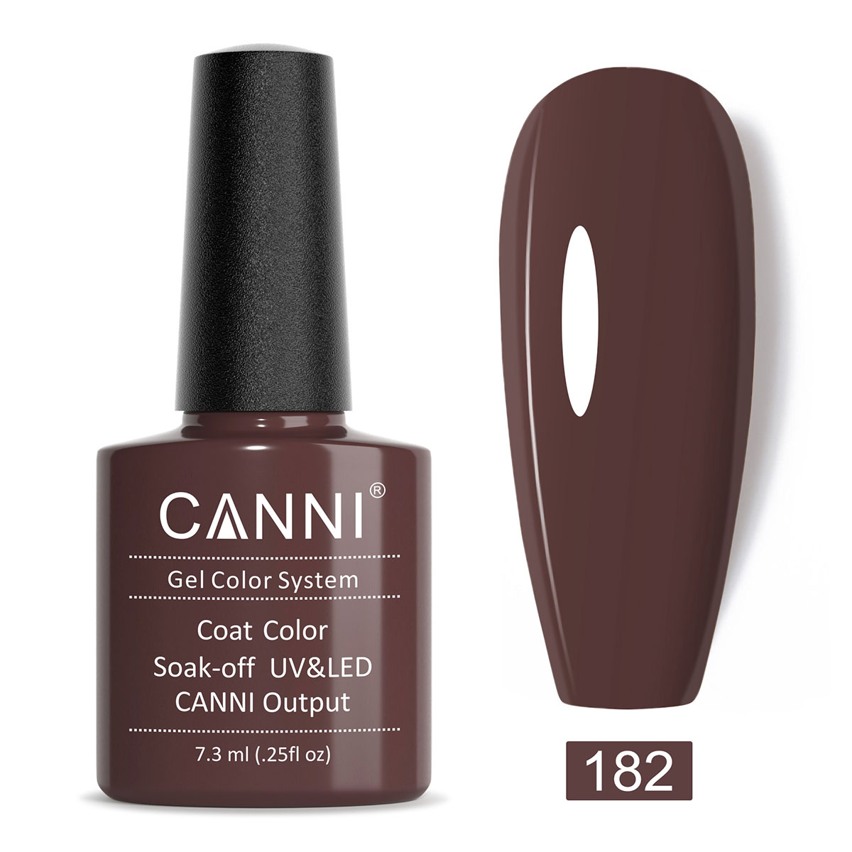 CANNI UV/LED gél lakk 7.3 ml No.182