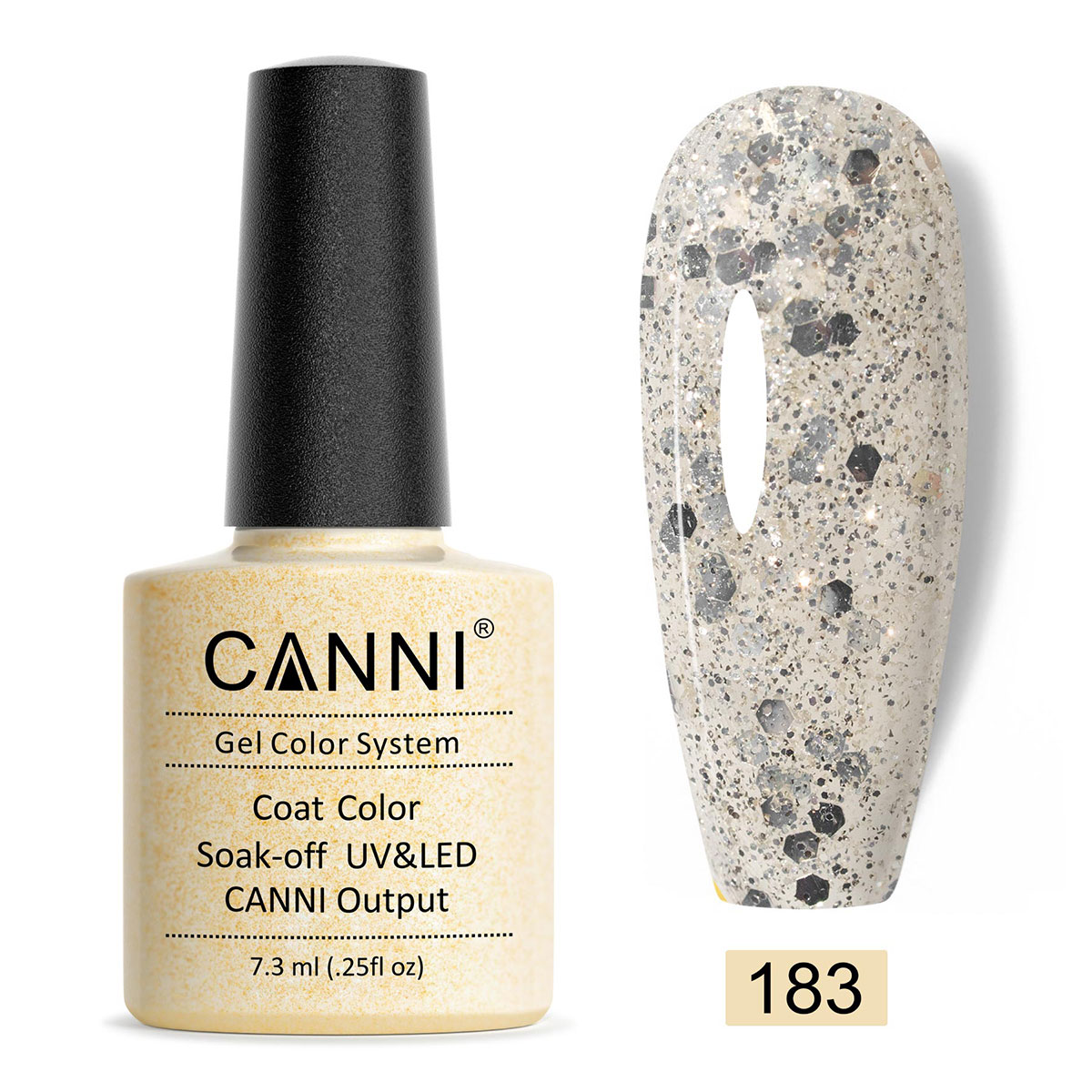 CANNI UV/LED gél lakk 7.3 ml No.183