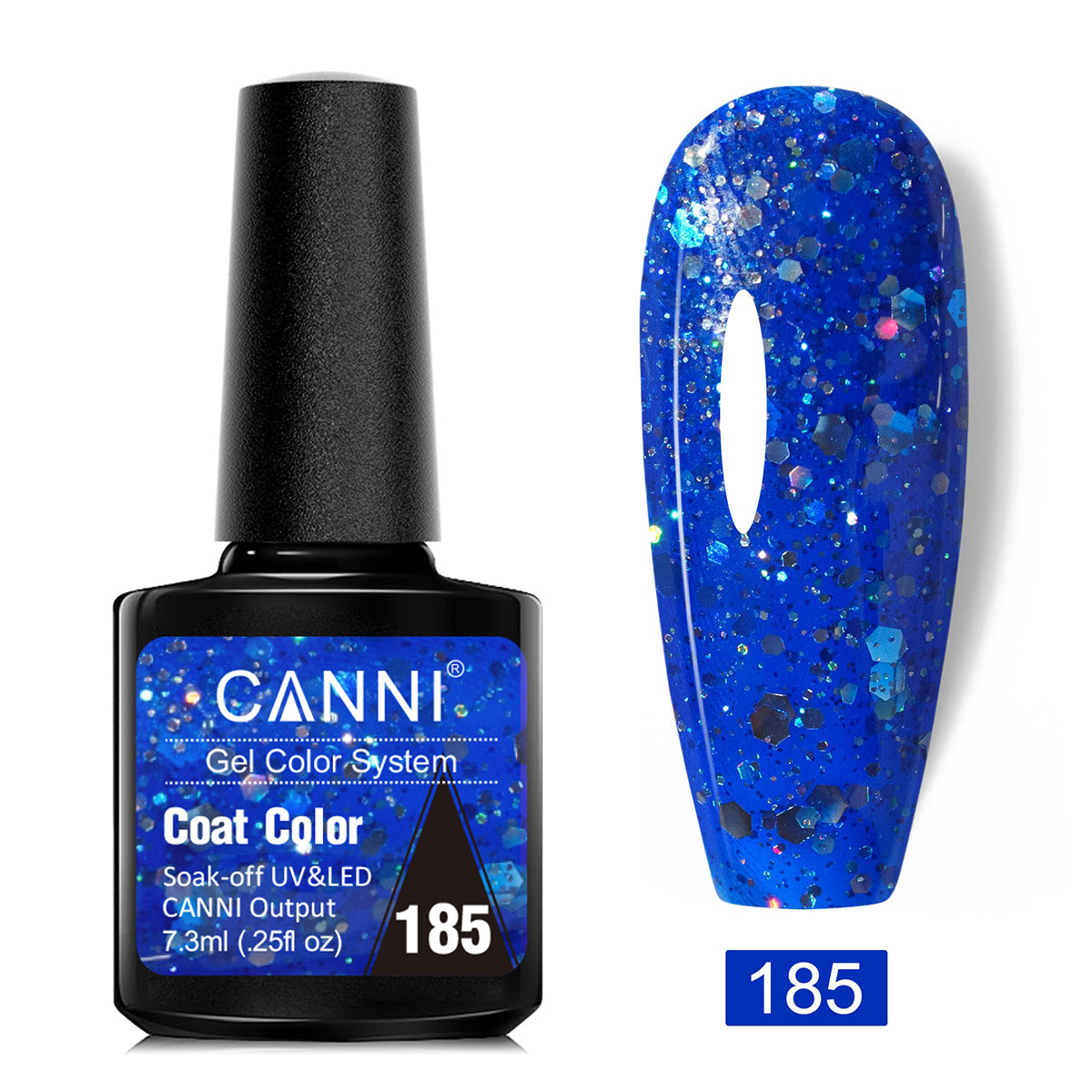 CANNI UV/LED gél lakk 7.3 ml No.185