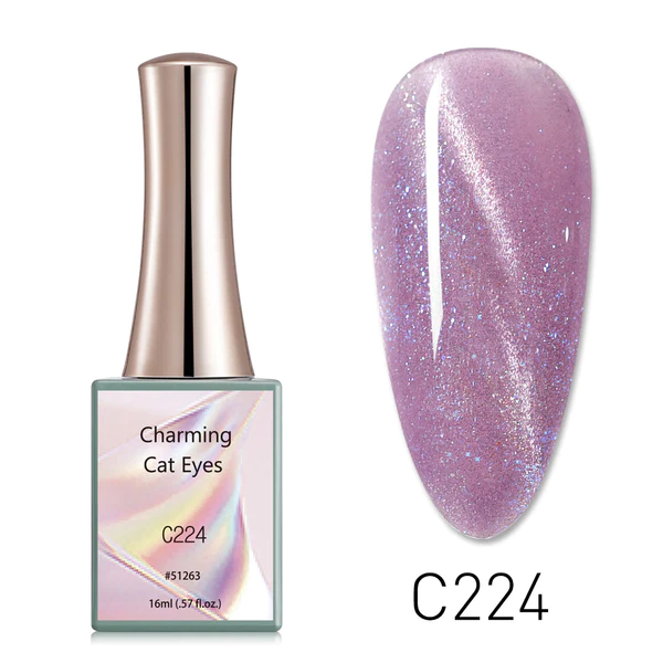 CANNI Charming Cat Eye UV/LED Cat Eye gél lakk 16 ml No.C224