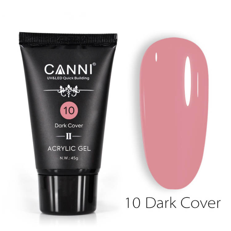 CANNI Akril Gél -HEMA FREE - 45g - No.10 Dark Cover