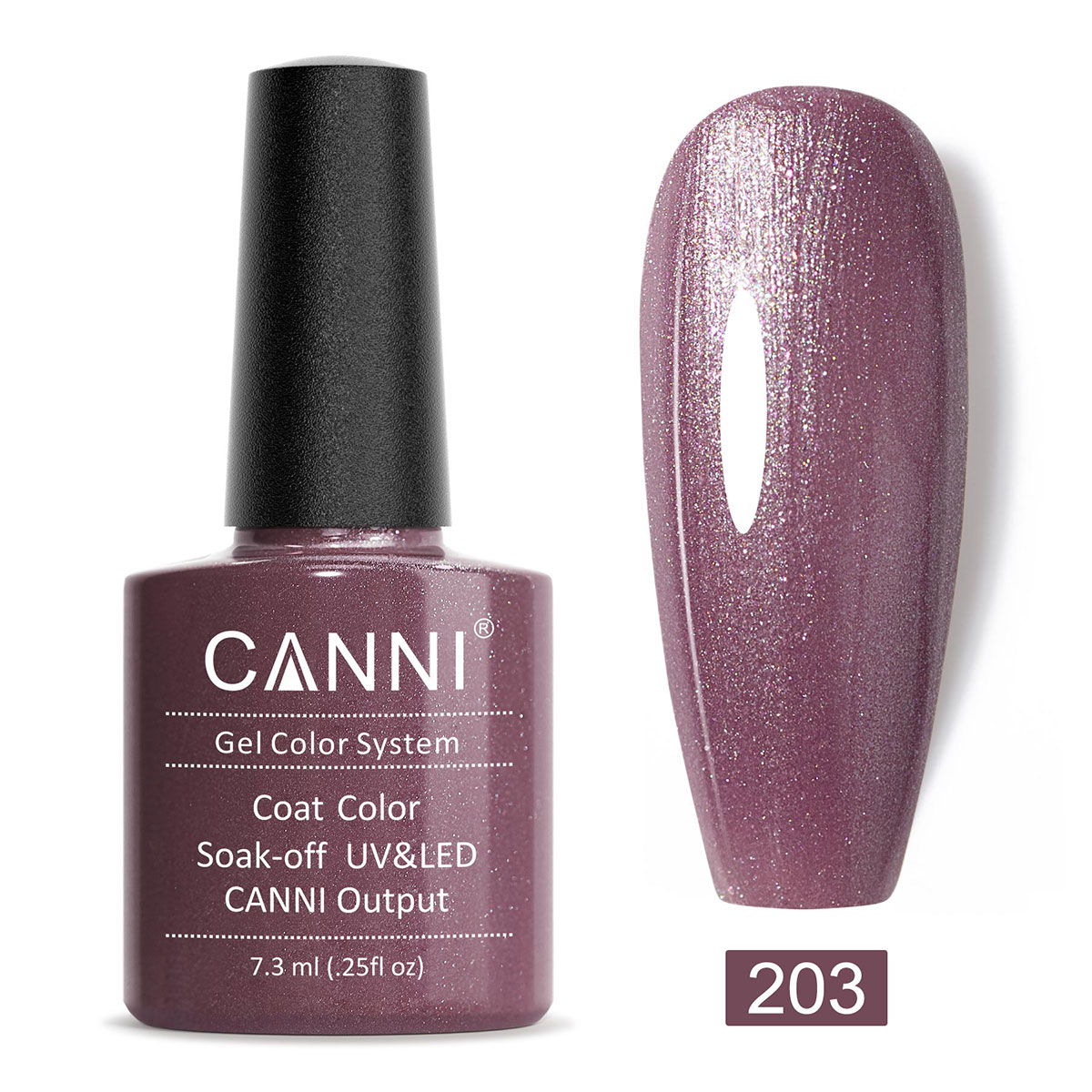 CANNI UV/LED gél lakk 7.3 ml No.203