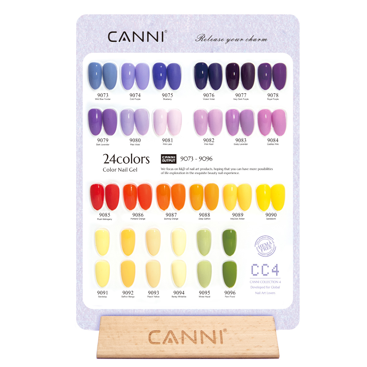 CANNI CC4 SZÍNPALETTA 