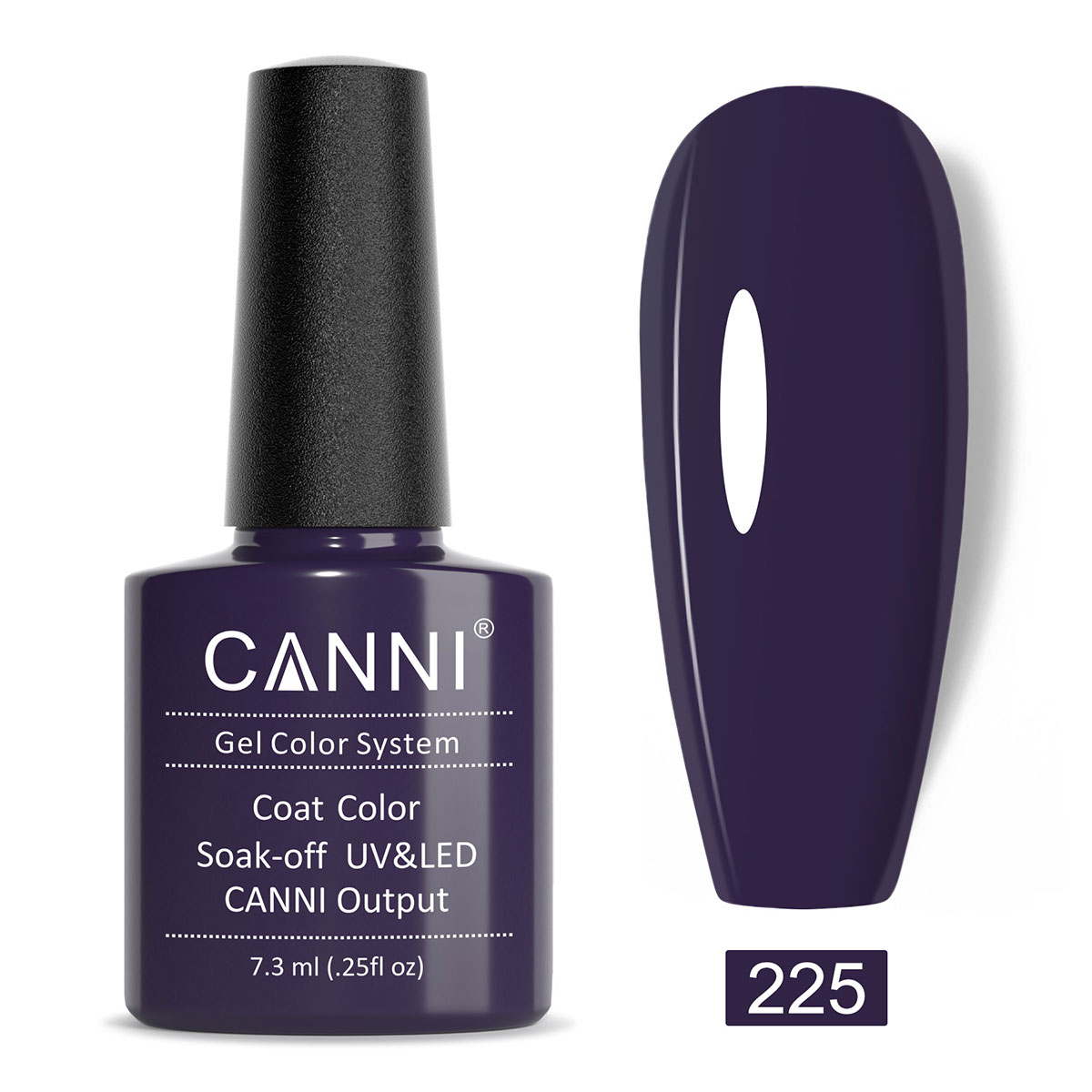 CANNI UV/LED gél lakk 7.3 ml No.225