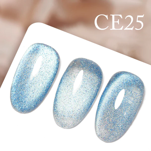 CANNI Crystal Galaxy Cat Eye gél lakk 5ml (tégelyes) - No.CE25