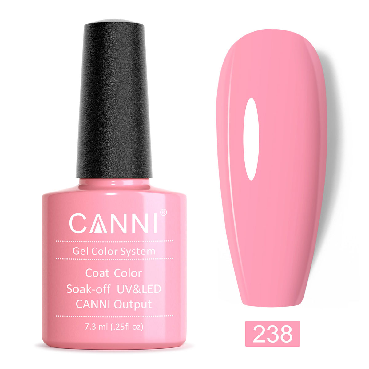 CANNI UV/LED gél lakk 7.3 ml No.238