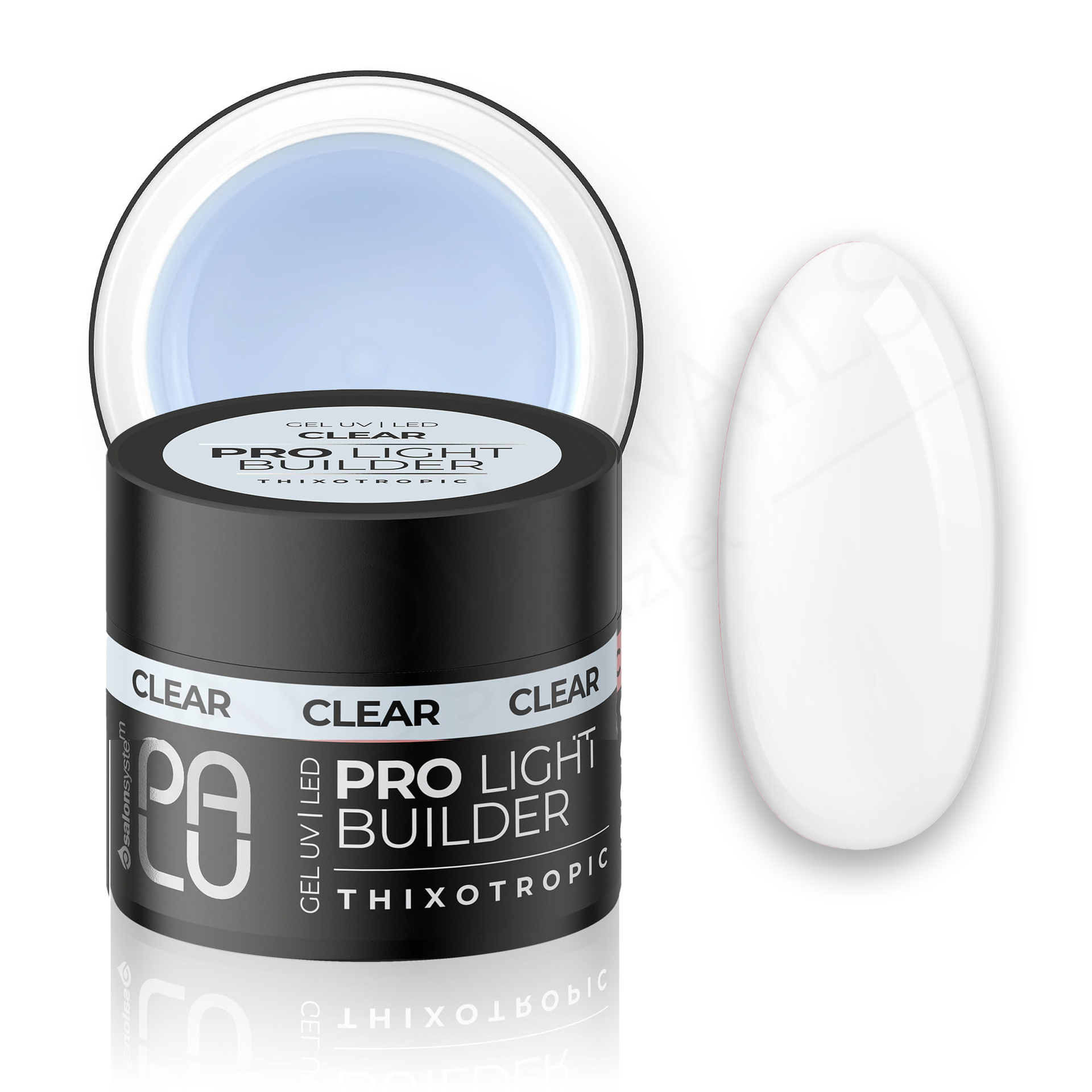 PALU Pro Light Builder építőzselé 90g - Clear