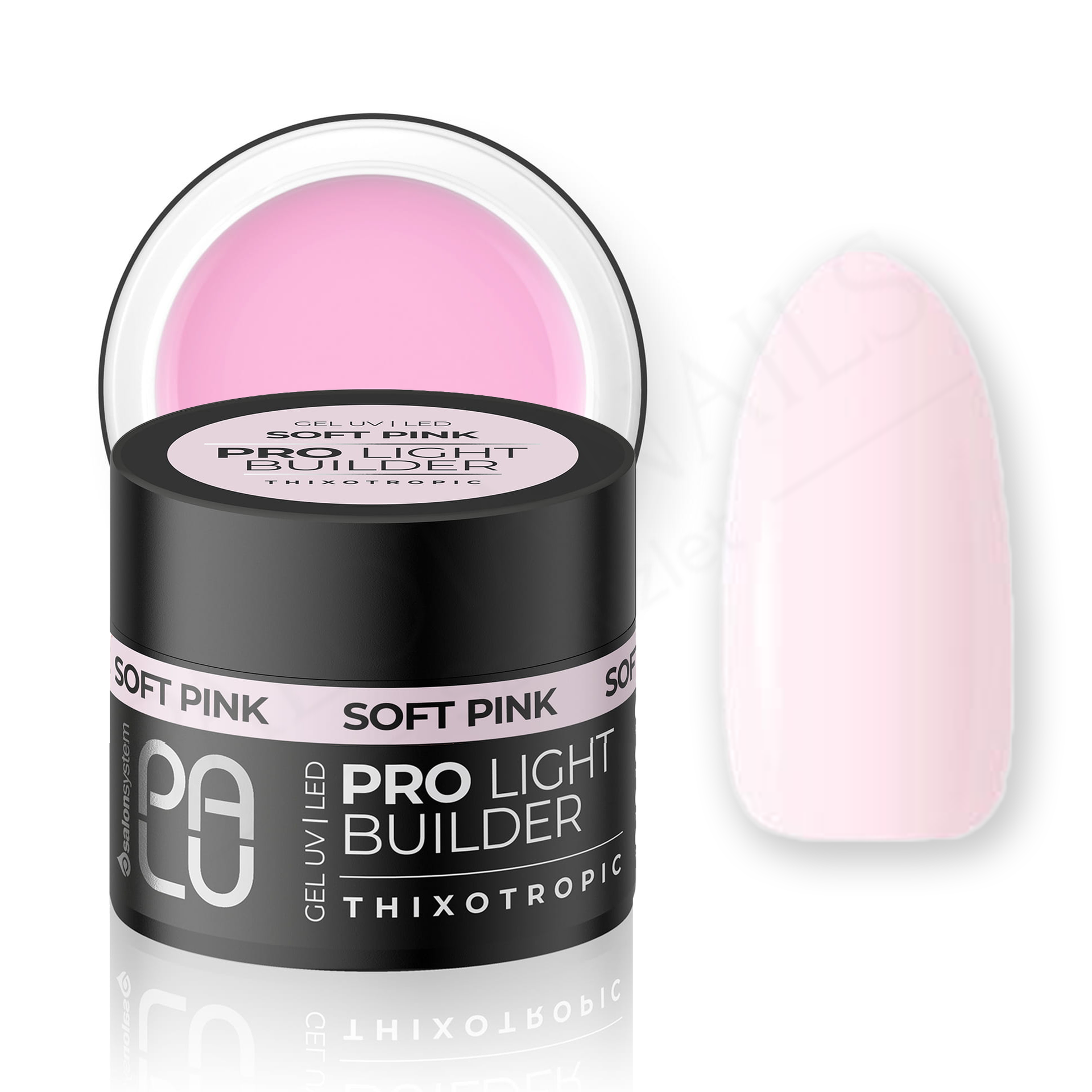 PALU Pro Light Builder építőzselé 90g - Soft Pink