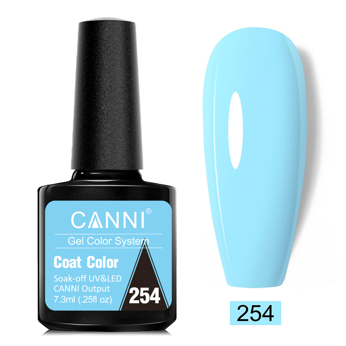 CANNI UV/LED gél lakk 7.3 ml No.254