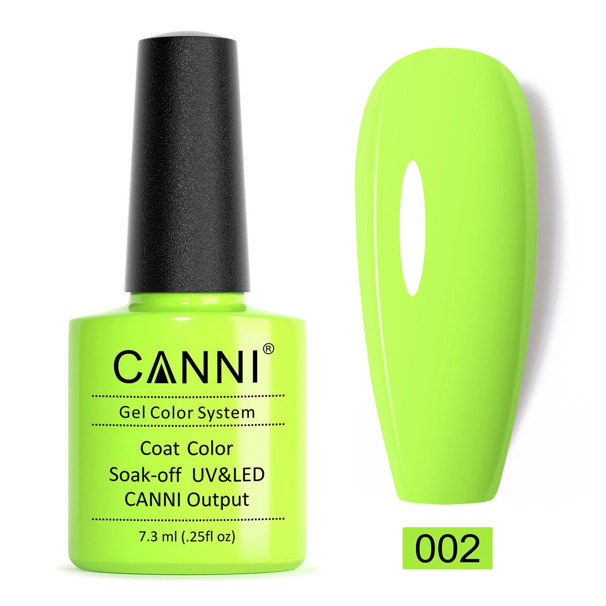 CANNI UV/LED gél lakk 7.3 ml No.002