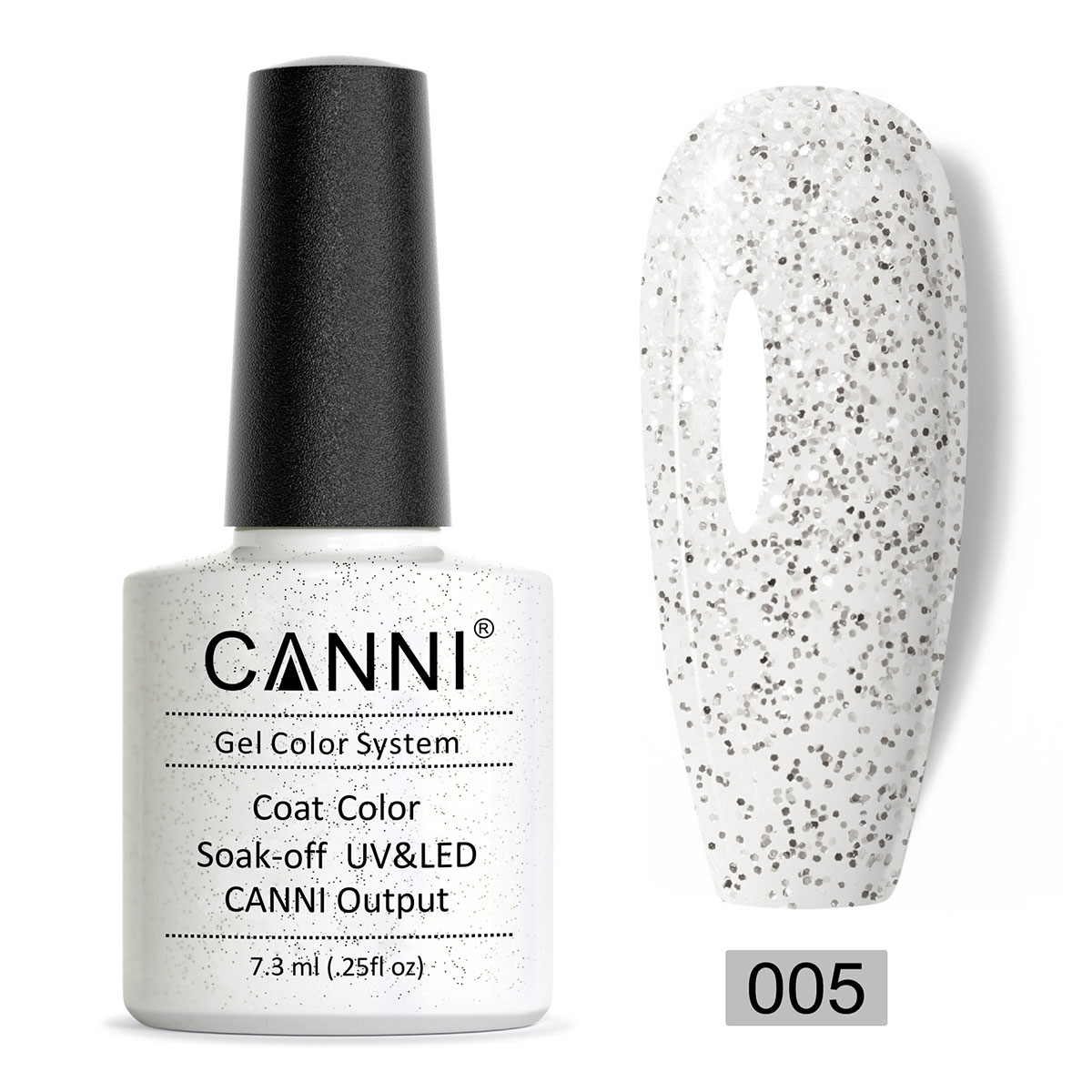CANNI UV/LED gél lakk 7.3 ml No.005