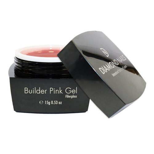 Diamond Nails Builder Pink Fiber Gél üvegszálas zselé 15g