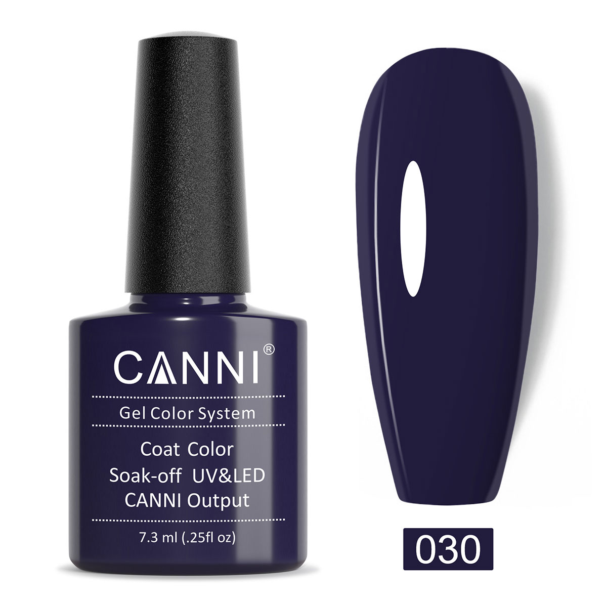CANNI UV/LED gél lakk 7.3 ml No.030