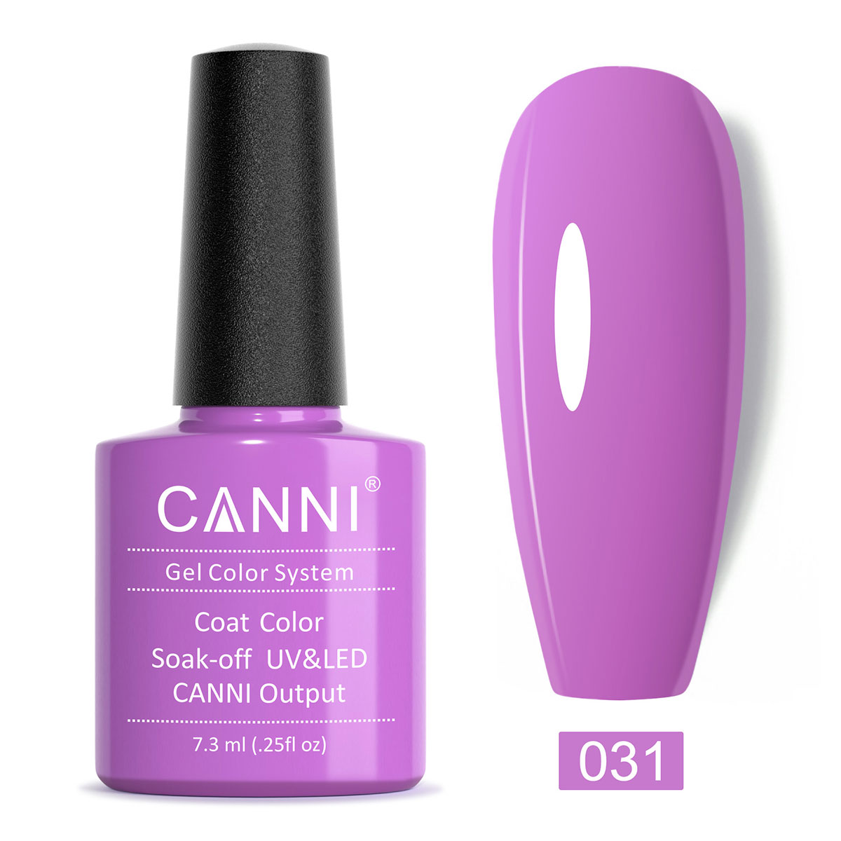 CANNI UV/LED gél lakk 7.3 ml No.031