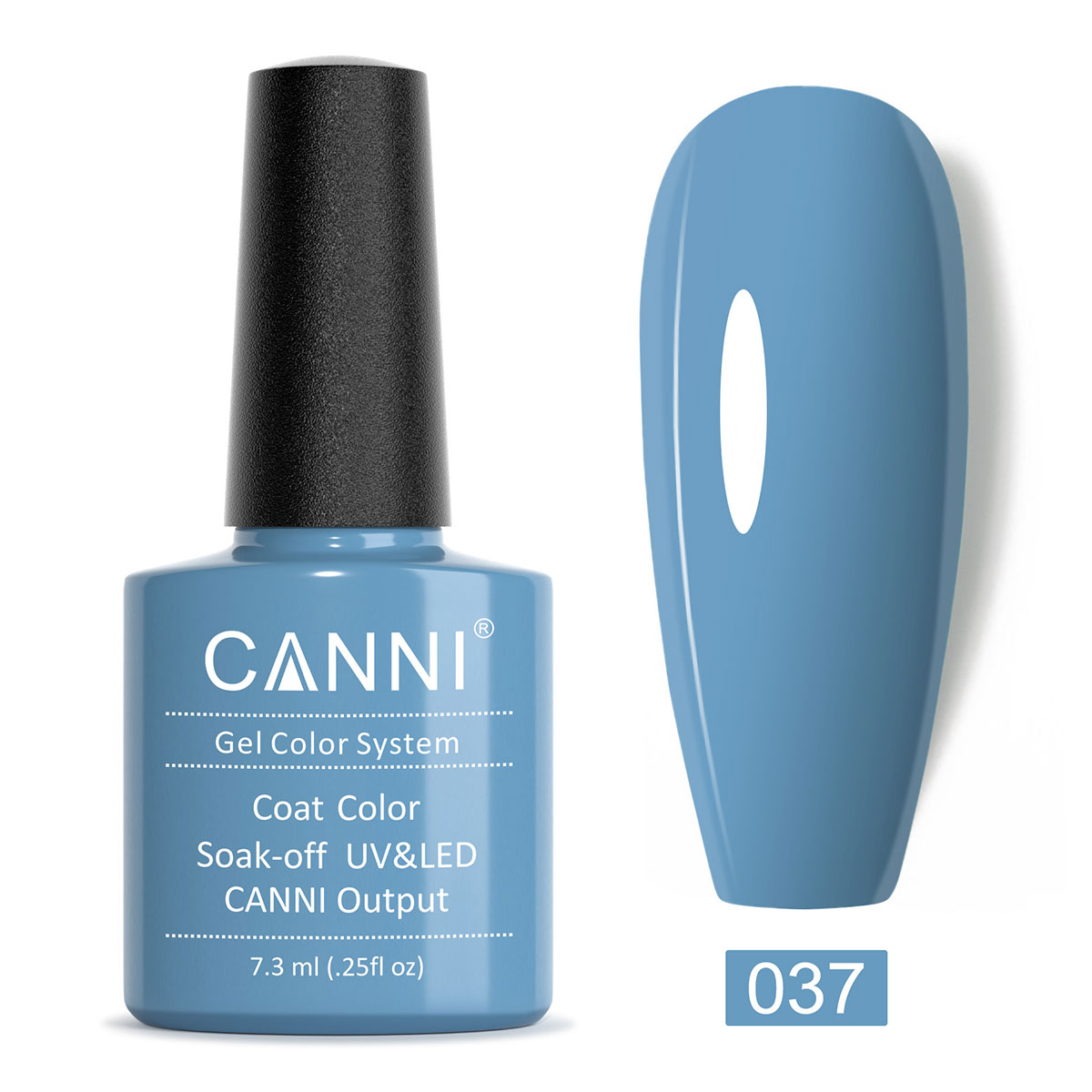 CANNI UV/LED gél lakk 7.3 ml No.037