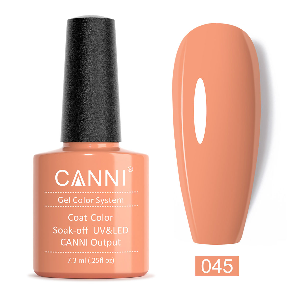 CANNI UV/LED gél lakk 7.3 ml No.045