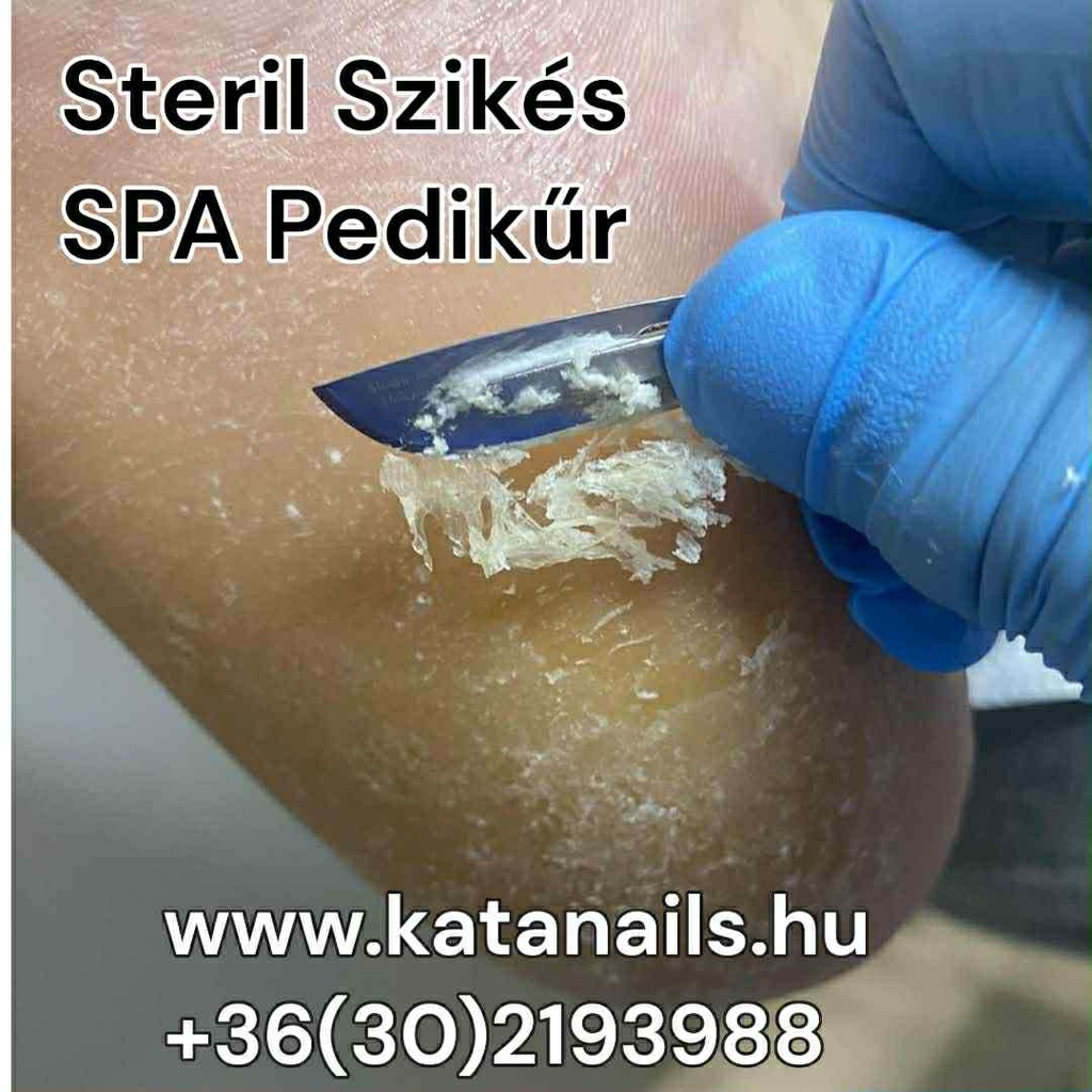 Kata Nails & Pedicure SPA Center Sárvár - Professzionális lábápolás  munkája 8