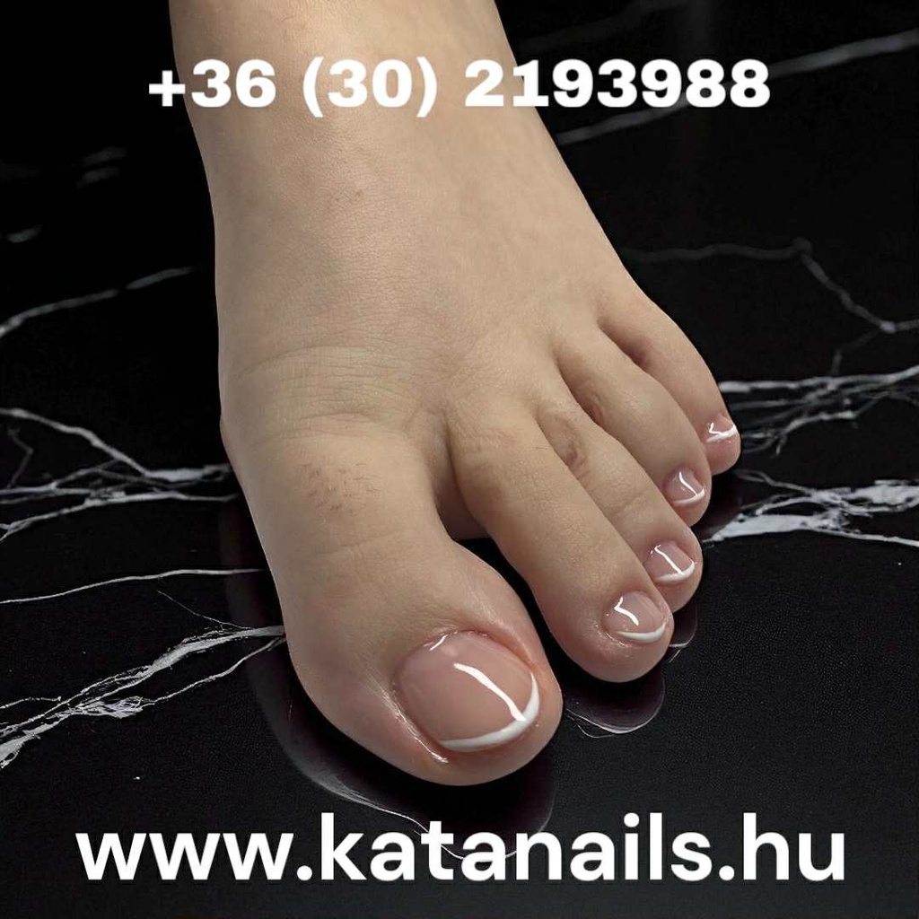 Kata Nails & Pedicure SPA Center Sárvár - Professzionális lábápolás  munkája 2